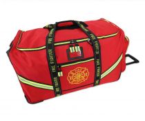 Lightning X - Premium Rolling Turnout Bag - Red