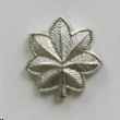 Major/Lt. Colonel Insignia, Small (Pair)- Silver