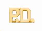 Smith and Warren P.D. Collar Brass (Each)- Gold