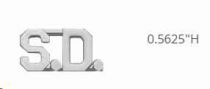 Smith and Warren S.D.Collar Brass- Silver (Each)